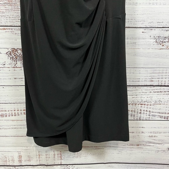 Dress Barn Black Sleeveless Evening Dress - Picture 2 of 10